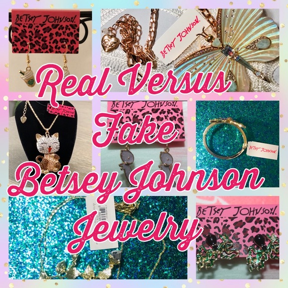 Betsey Johnson Jewelry - 🚫STOP THE FAKES YOU HAVE BEEN REPORTED TO POSH